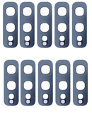 Lente de camara trasera con adhesivo Galaxy S10E (Solo vidrio) (Azul) (Pack of 10)