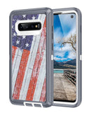 Protege tu Samsung Galaxy S10E con esta carcasa resistente de la bandera de Estados Unidos en Xela Quetzaltenango.
