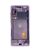 Reparación de pantalla original con marco para Galaxy S20 FE G780 (Cloud Lavander) en Quetzaltenango.