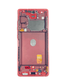 Reparación de pantalla original con marco Samsung Galaxy S20 FE G780 OLED en Xela Quetzaltenango.