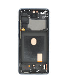 Pantalla incell Samsung Galaxy S20 FE G780 (Cloud Navy) con marco, repuesto para móvil.
