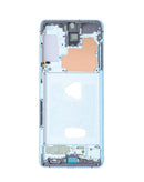 Encuentra la carcasa central Samsung Galaxy S20 Plus en color CLOUD BLUE en nuestro taller de reparaciones en Quetzaltenango.