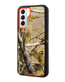 Protege tu Samsung Galaxy S21 Plus con esta resistente funda heavy duty en camuflaje naranja en Quetzaltenango.