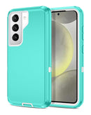 Protege tu Samsung Galaxy S21 con esta funda de alta resistencia color teal en Quetzaltenango.