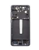 Pantalla con marco Samsung Galaxy S21 FE (G990) (GRAPHITE)