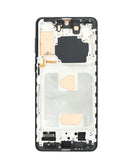 Pantalla LCD incell Samsung Galaxy S21 Plus G996 Phantom Negro, con marco para fácil reparación.