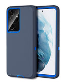 Protege tu Samsung Galaxy S21 Ultra con esta funda heavy duty en color azul marino en Xela Quetzaltenango.