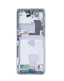 Encuentra el marco medio plateado para Samsung Galaxy S21 Ultra en Quetzaltenango.