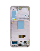 Pantalla OLED con marco Samsung Galaxy S22 (S901) color Pink Gold en Xela Quetzaltenango.
