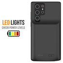 Protege tu Galaxy S22 Ultra con este case slim con carga de 4800mAh en Xela Quetzaltenango.