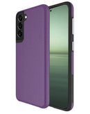 Funda Samsung Galaxy S22 Ultra dual layer con absorcion de impactos PURPLE