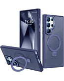 Encuentra el caso de carga inalámbrico Carbon (DARK BLUE) para Galaxy S22 Ultra con soporte anillo en Xela Quetzaltenango.