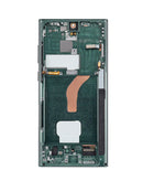 Pantalla soft OLED con marco Samsung Galaxy S22 Ultra en color verde de 120Hz en Quetzaltenango.