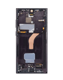 Pantalla soft OLED Galaxy S22 Ultra Phantom Black con marco, 120Hz.