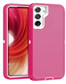 Encuentra el mejor case de alta resistencia para tu Galaxy S23 en color rosa claro y blanco en Xela Quetzaltenango.
