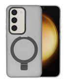Encuentra el mejor case de carga inalámbrico Carbon con soporte de anillo CLEAR para tu Samsung Galaxy S23 en Xela Quetzaltenango.