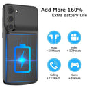 Protege tu Galaxy S23 Plus con un estuche protector de carga de 4800mAh en Xela Quetzaltenango.