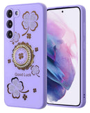 Funda lujosa de diamante brillante para Galaxy S23 Plus en Quetzaltenango.