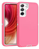 Protege tu Samsung Galaxy S23 Plus con esta funda resistente en color rosa claro y blanco en Quetzaltenango.