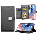 Protege tu Samsung Galaxy S23 Plus con estilo con esta funda elegante de cuero en color negro en Quetzaltenango.
