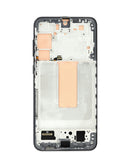 Pantalla incell Samsung Galaxy S23 Plus Phantom Black con marco, para reemplazo y reparación de móviles.