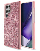 Encuentra la mejor funda dual layer rosa con cristales para Samsung Galaxy S23 Ultra en Xela Quetzaltenango.