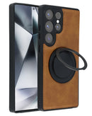 ¡Protege tu Samsung Galaxy S23 Ultra con estilo y comodidad con esta funda de cuero slim con carga inalámbrica y soporte en Xela Quetzaltenango!