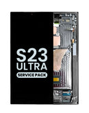 Reparación de pantalla OLED con marco para Samsung Galaxy S23 Ultra S918 en Xela Quetzaltenango.
