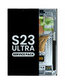 Pantalla original con marco para Samsung Galaxy S23 Ultra en color azul cielo, disponible en Xela Quetzaltenango.