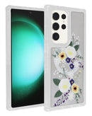 Encuentra la funda transparente con diseño de flores y cargador inalámbrico para Samsung Galaxy S23 Ultra Style 3 en Xela Quetzaltenango.