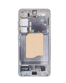Pantalla con marco Galaxy S24 (S921) (SAPPHIRE BLUE) (soft OLED / 120Hz)