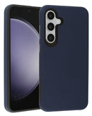 Protege tu Samsung Galaxy S24FE con una funda de absorción de impactos de doble capa en color azul marino en Xela Quetzaltenango.