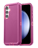 Protege tu Samsung Galaxy S24 FE con una funda heavy duty color rosa fuerte en Quetzaltenango, Xela.
