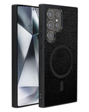 Encuentra la funda con carga inalámbrica Bling Diamond Crystal para Samsung Galaxy S24 Ultra en Quetzaltenango, ideal para proteger y recargar tu dispositivo al mismo tiempo.