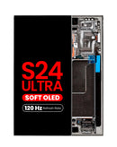 Pantalla OLED 120Hz para Galaxy S24 Ultra S928, con marco Black Titanium. Reparación BajoPPLCD.