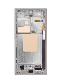Pantalla con marco soft OLED Samsung Galaxy S24 Ultra (S928) (TITANIUM GRAY) (120Hz)