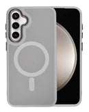 Funda de carga magnética inalámbrica para Samsung Galaxy S24 / S25 en color gris en Quetzaltenango.