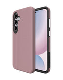 Protege tu Galaxy S24/S25 con esta funda protectora de doble capa color oro rosa en Quetzaltenango.