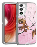 Protector heavy duty en color camuflaje rosa para Samsung Galaxy S24 y S25 en Quetzaltenango, Xela.
