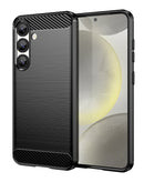 Protege tu Samsung Galaxy S24 o S25 con una funda flexible TPU color negro en Quetzaltenango.