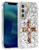 Protege tu Galaxy S25 con un estuche de silicona rígido Crystal Flower en Quetzaltenango.
