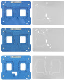 Plataforma XinZhiZao AR 19-en-1 BGA reballing para Samsung Galaxy S20 a S25 Ultra, con varias plantillas.