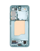 Pantalla con marco Galaxy S25 (S931) (MINT) (soft OLED / 120Hz)