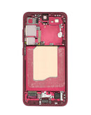 Pantalla con marco Galaxy S25 (S931) (CORAL RED) (soft OLED / 120Hz)