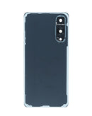 Tapa trasera Titanum Jetblack para Samsung Galaxy S25 Edge, sin logo, con acabado brillante.