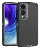Protege tu Samsung Galaxy S25E con esta funda Heavy Duty en negro y gris en Xela Quetzaltenango.