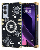 Protege tu Samsung Galaxy S25E con estilo con una tapa trasera lujosa y brillante.