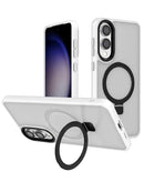 Encuentra el estuche de carga inalámbrica Carbon con soporte para anillo Clear para Galaxy S25E en Xela Quetzaltenango.