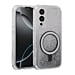 Funda bumper glitter líquido protectora con carga inalámbrica para Galaxy S25E en Quetzaltenango.