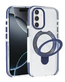 Soporte magnetico circular con estuche MagSafe Galaxy S25FE (BLUE)
